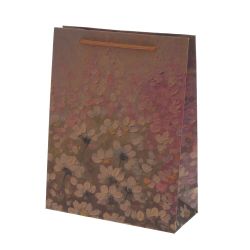 GAEM Пакет подарочный (бумага 210г/м2, блок 12шт), L19 W8 H24,5 см, 2в.