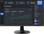 Монитор Lenovo C24-40 23,8 inch FHD Monitor (VA Panel, 75Hz, 4ms, HDMI, VGA, 3-side borderless) - Tilt Stand