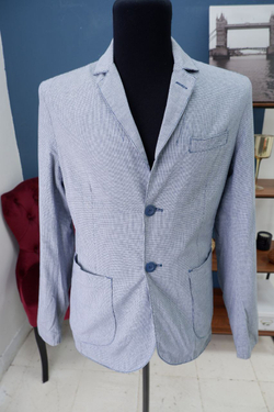 Пиджак LTB в клетку 46 размер