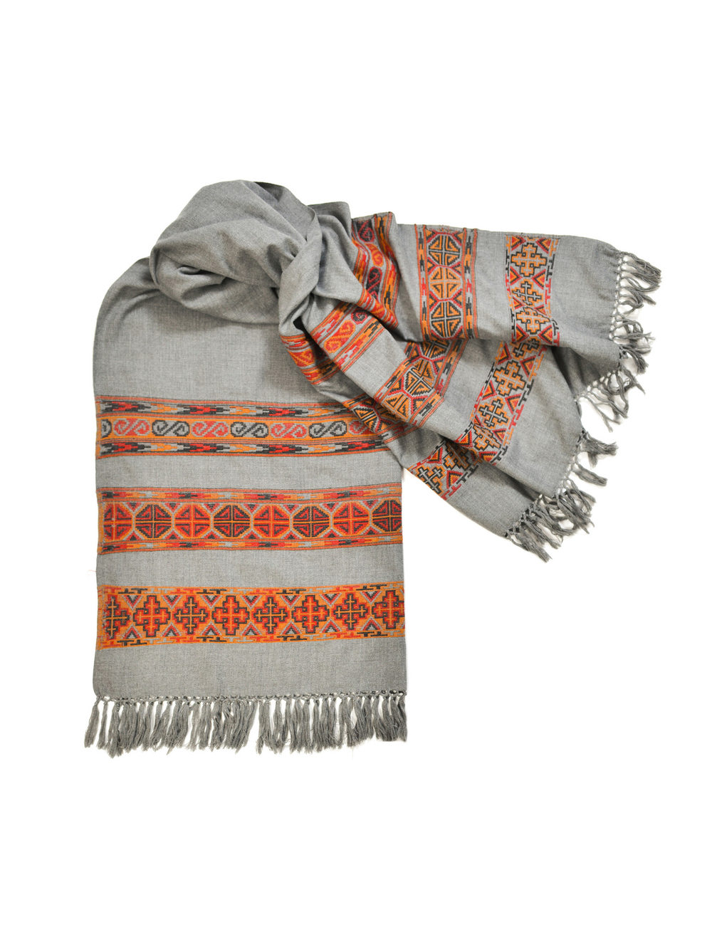 Шаль Куллу (серый)