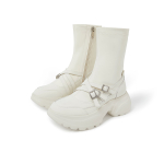 COMELY Stretch & Sock Boots Women"s Black/Beige