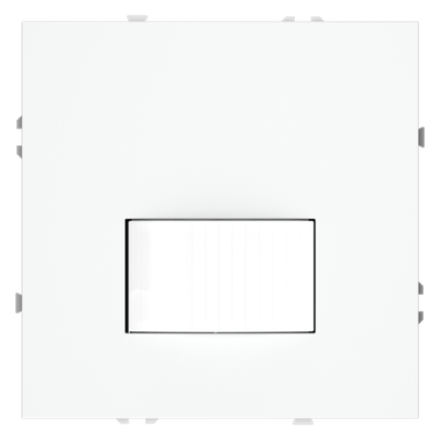 Датчик движения встраиваемый VOLTUM S70, (белый матовый)