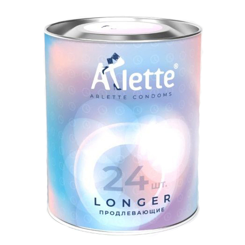 Презервативы с продлевающим эффектом Arlette Longer 24шт