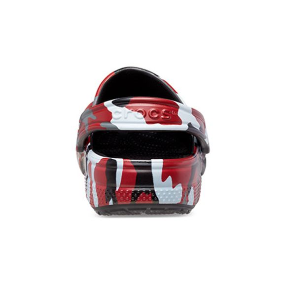 Crocs Classic Printed Camo 'Black Red'