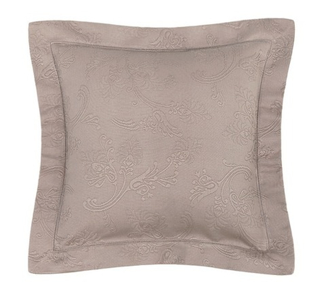 Наволочка декоративная 47х47 Luxberry Country с мережкой какао