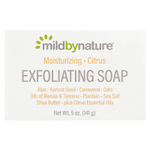 Mild By Nature, отшелушивающее кусковое мыло, с цитрусовым ароматом, 141 г