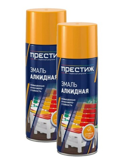 Набор Эмаль с эффектом металлик, gold metallic 425 мл 2шт