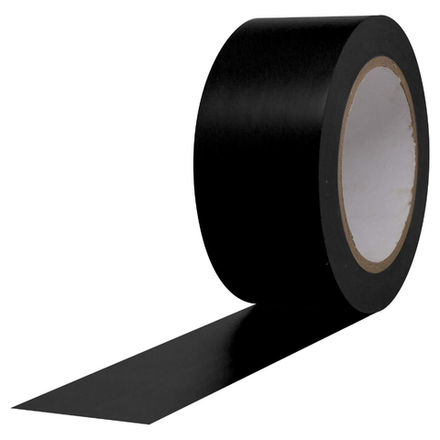 Балетный скотч Dance Floor PVC Tape 50мм х 33м (Черный)