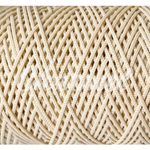 White polyester cord 2 mm