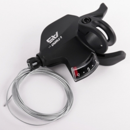 LTWOO шифтер правый  SL-V4009-9W-2 (9ск.), совм.со Shimano 2:1 SL-V4009-9W-2 (9ск.)shimano