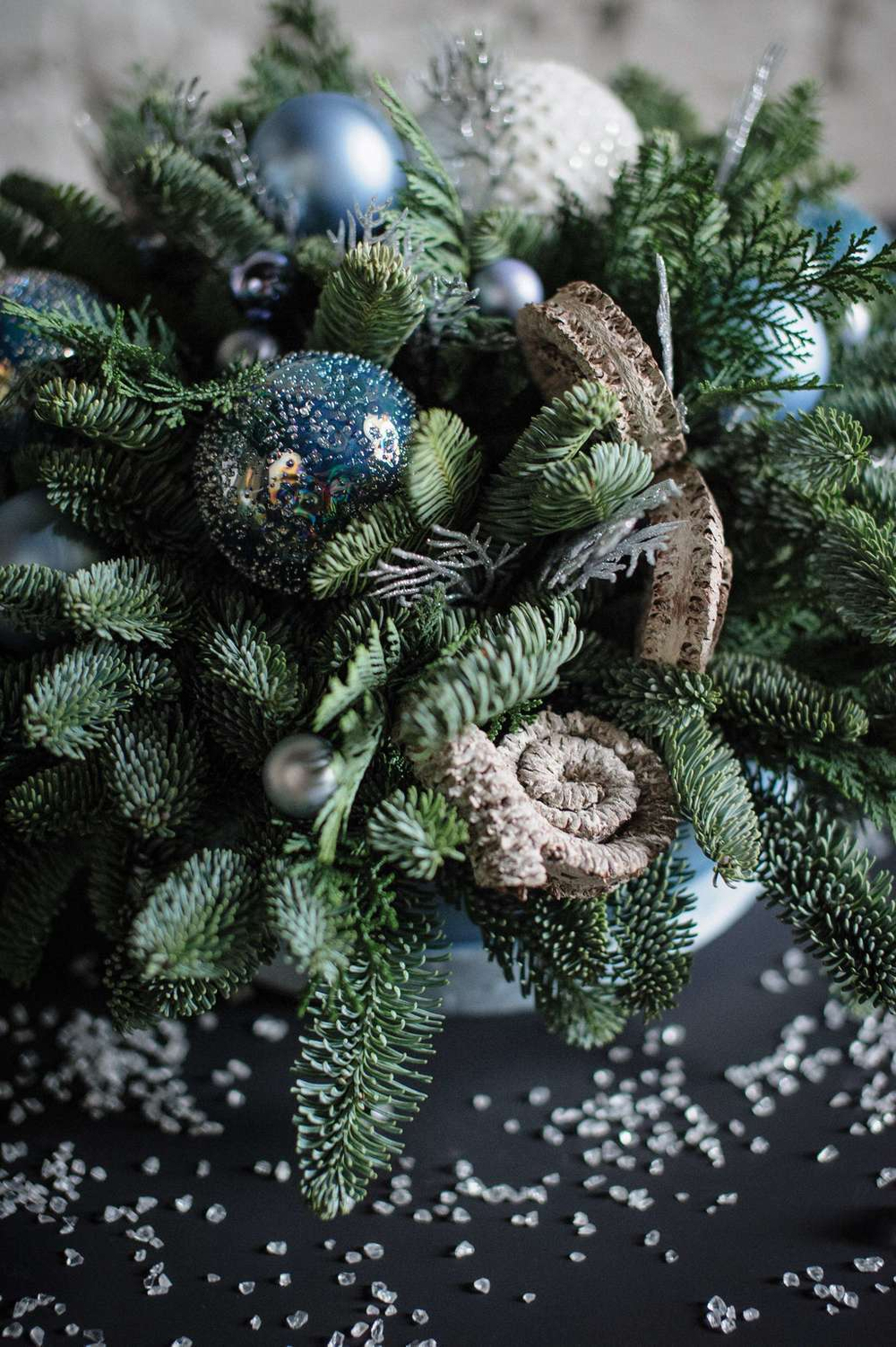 Новогодняя композиция Полярный круг