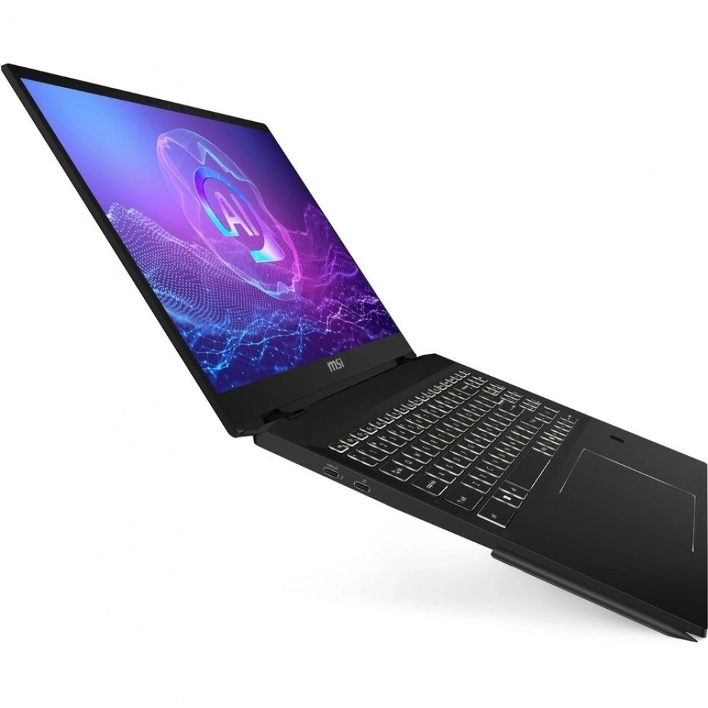 Ноутбук MSI Summit Pro 16 AI A2HVETG-085RU Core Ultra 7 255H 32Gb SSD1Tb NVIDIA GeForce RTX4050 6Gb 16" IPS Touch QHD+ (2560x1600) Windows 11 Pro black WiFi BT Cam (9S7-159631-085)
