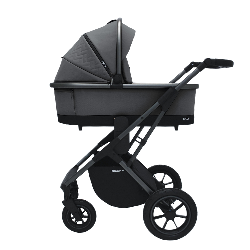 Коляска 2в1 Sweet Baby Ricci Steel Grey (Air)