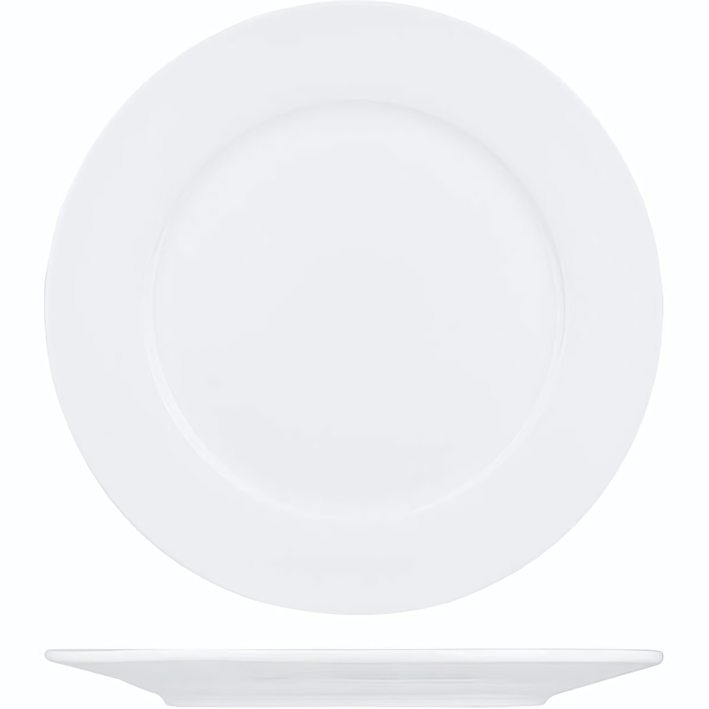 Тарелка «Кунстверк» мелкая;фарфор;D=225,H=20мм;белый (Цвет: белый)