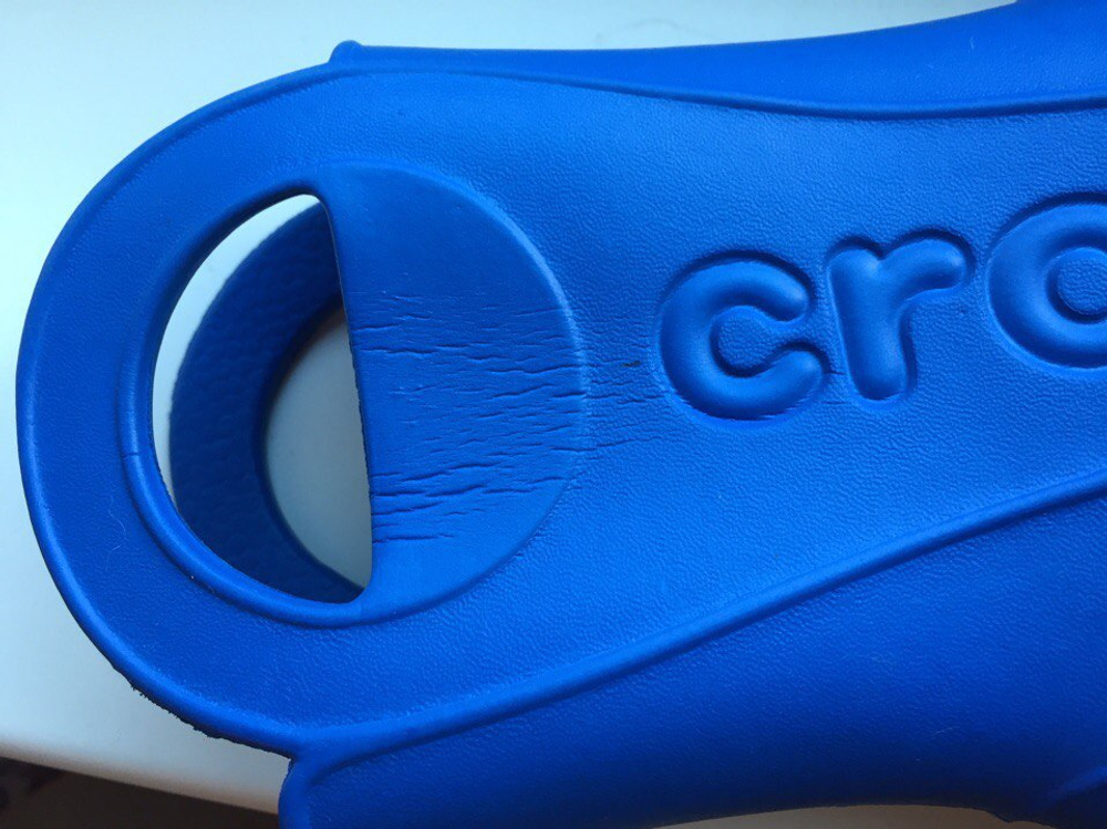 Сапоги Crocs Handle It Rain Boot Синие (Брак)
