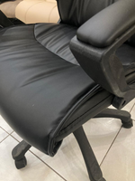 Кресло Фортуна-5 (6) к/з черный Мех качания п Директор (в разборе)