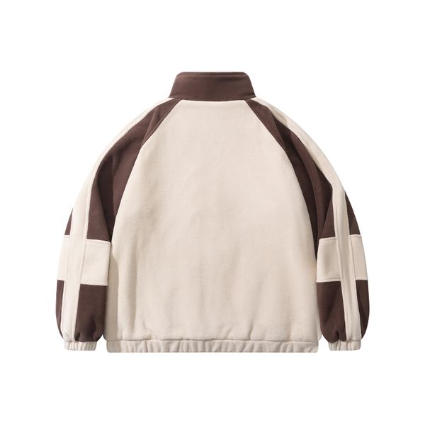 Толстовка Turbo fleece Zip песочный/коричневый - фото 4