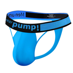 Мужские трусы стринги синие PUMP! MP259-9