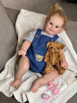 Кукла Реборн мягконабивная 60см в пакете (FA-161A)