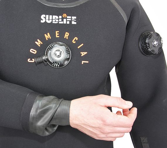 Гидрокостюм сухой Sublife Commercial NC5.0 4,5 mm