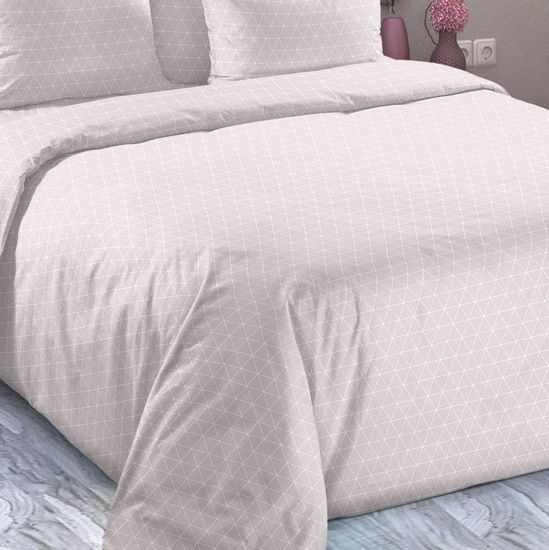 Двуспальный комплект постельного белья Зима-Лето Прометей перкаль