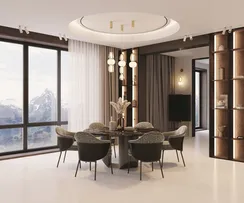 Подвесной светильник Паттерн / Pattern 3000К 32Вт Maytoni mod267pl-l32g3k