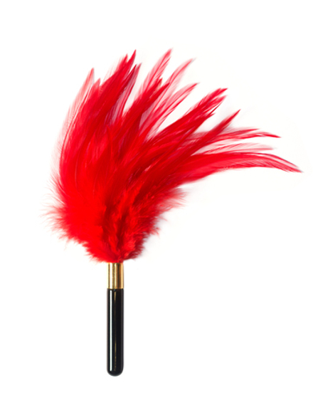 Тиклер Burlesque Plume Red
