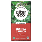 Alter Eco, органический темный шоколад, плитка из киноа, 60% какао, 80 г (2,82 унции)