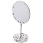 Зеркало настольное «ЭЛАНТРА», овал, цвет хром, 30,5*14,5