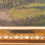 Картина «Весенняя усадьба»