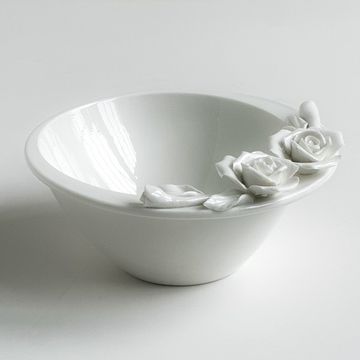 Блюдо объемное с розой, 15,5 см