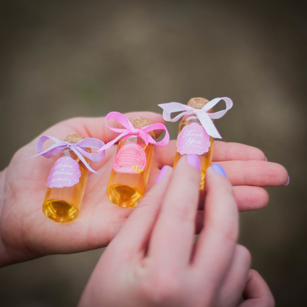 Бонбоньерка с медом на свадьбу, 20 грамм, "Эликсир любви"