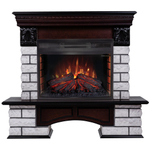 Каминокомплект Real Flame Country Lux Rock 25/25,5 AO с очагом Firefield 25