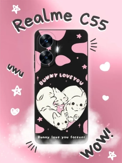 Чехол на Realme C55 с принтом