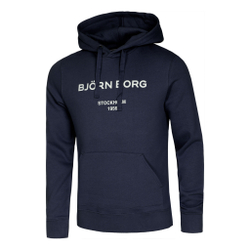 Мужская кофта теннисная Björn Borg Borg Hoody Men - Dark Blue