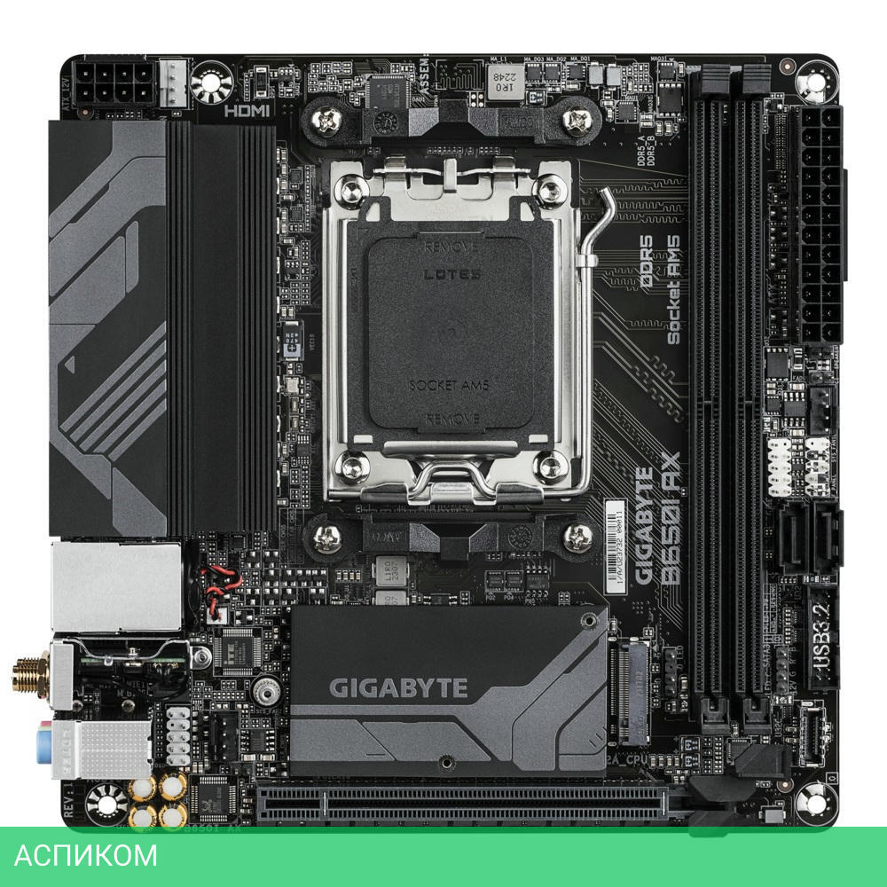 Материнская плата GigaByte B650I AX (rev. 1.1)