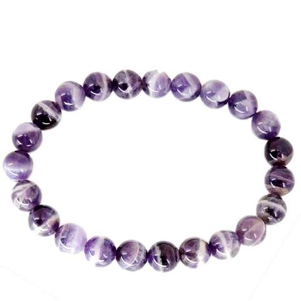 Браслет "Келли 8" аметист шеврон