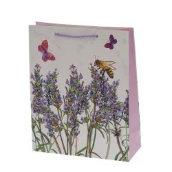 GAEM Пакет подарочный M (бумага 210г/м2, блок микс 12шт), L26 W10 H32 см, 4в.