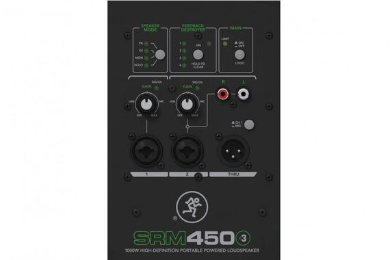 MACKIE SRM 450v3 активная АС, 1000Вт, динамик 12 дюймов