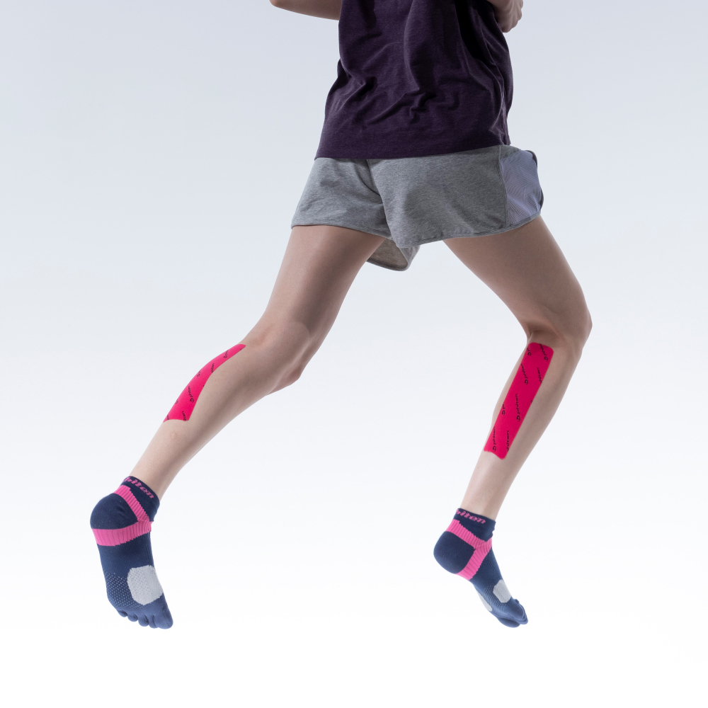 Кинезио тейп для тела PHITEN TITANIUM TAPE X30 STRETCHED SPORT розовый