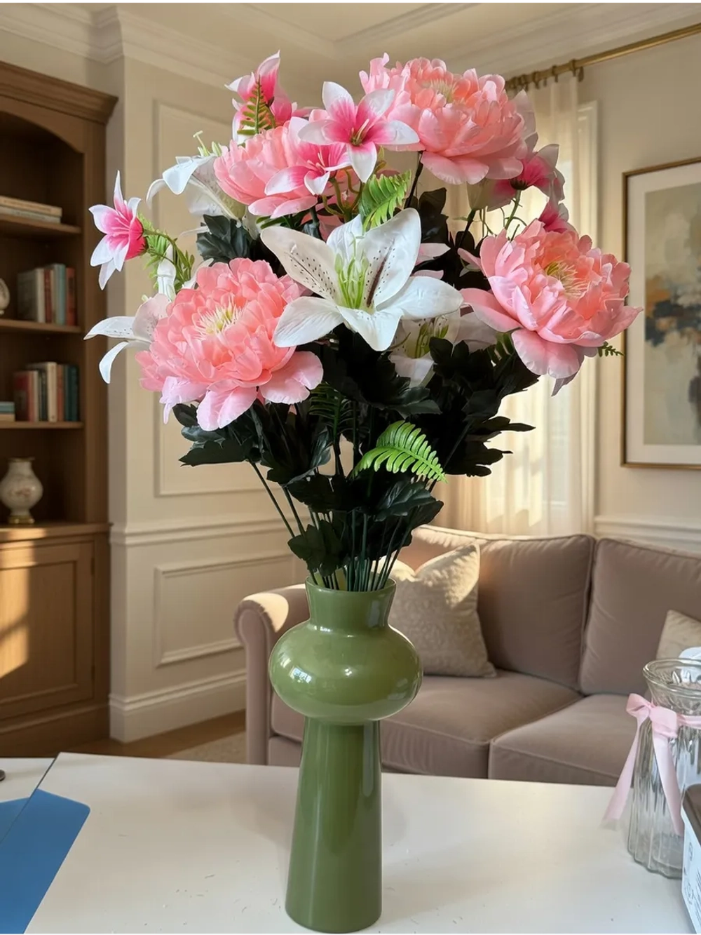 Премиальный букет искусственных цветов