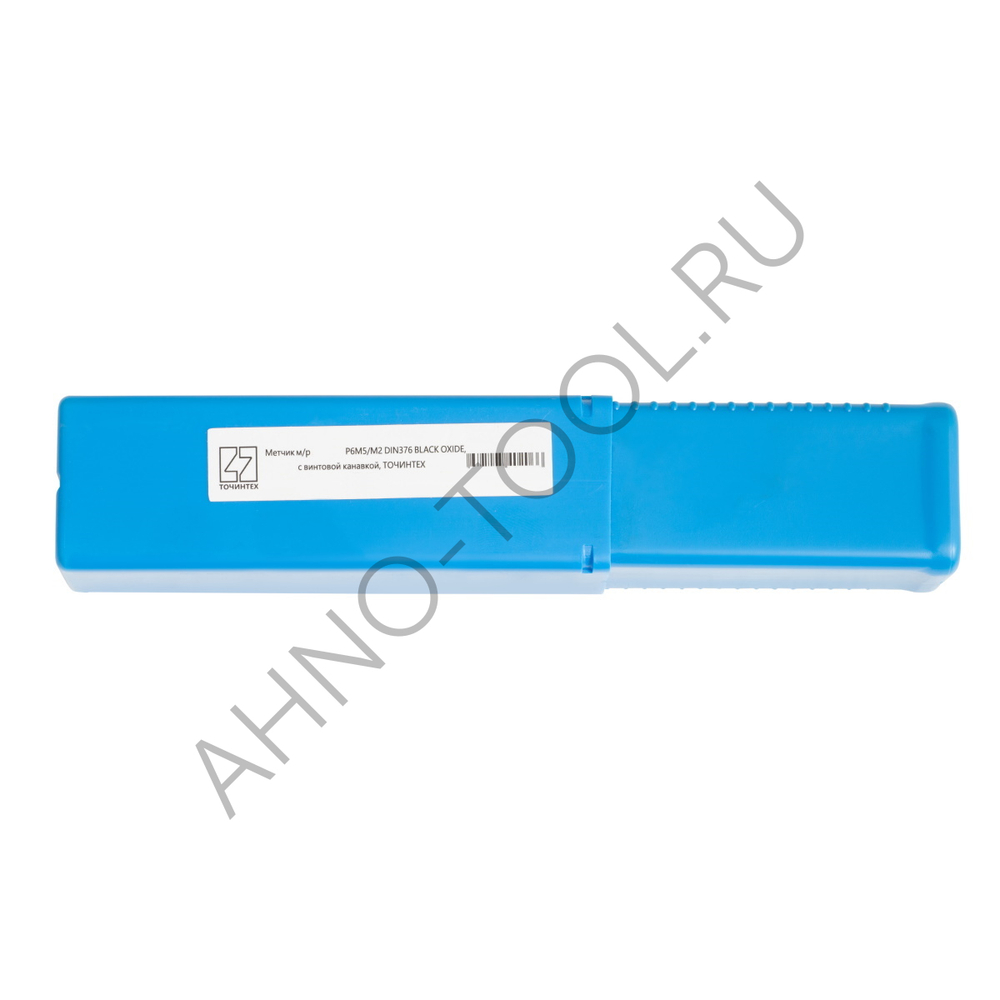 Метчик м/р М24х3,0 Р6М5/М2 DIN376 BLACK OXIDE, с винтовой канавкой, ТОЧИНТЕХ