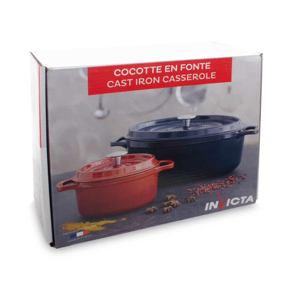 Кастрюля 5л Invicta Noir mat