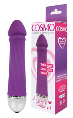 Небольшой вибромассажер Cosmo, (13 см) (Цвет: фиолетовый)