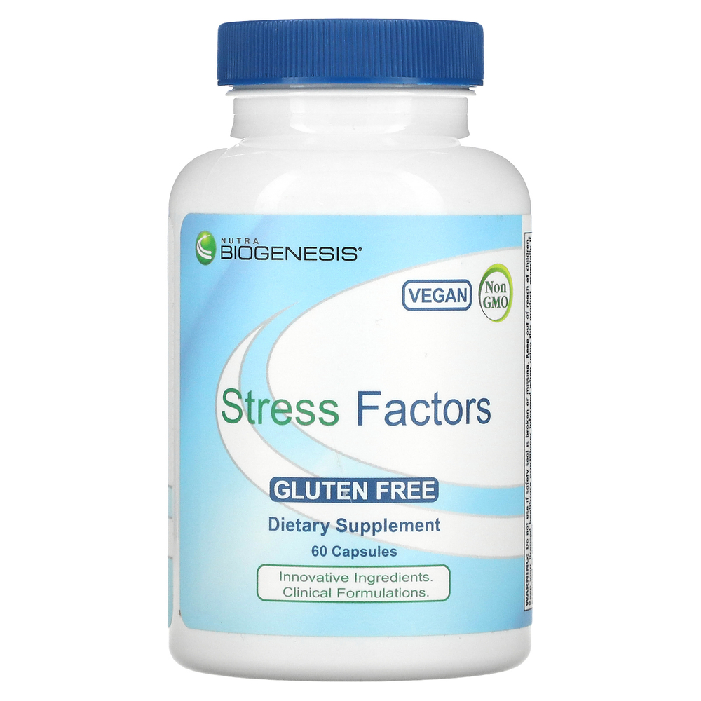 Nutra BioGenesis, Stress Factors`` 60 капсул