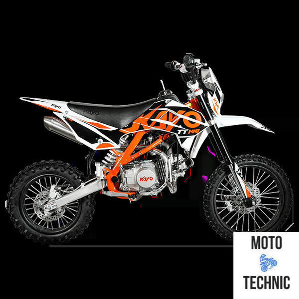 Питбайк KAYO BASIC TT140 17/14 KRZ (механ. сцепл., кикстартер 2022 г.)