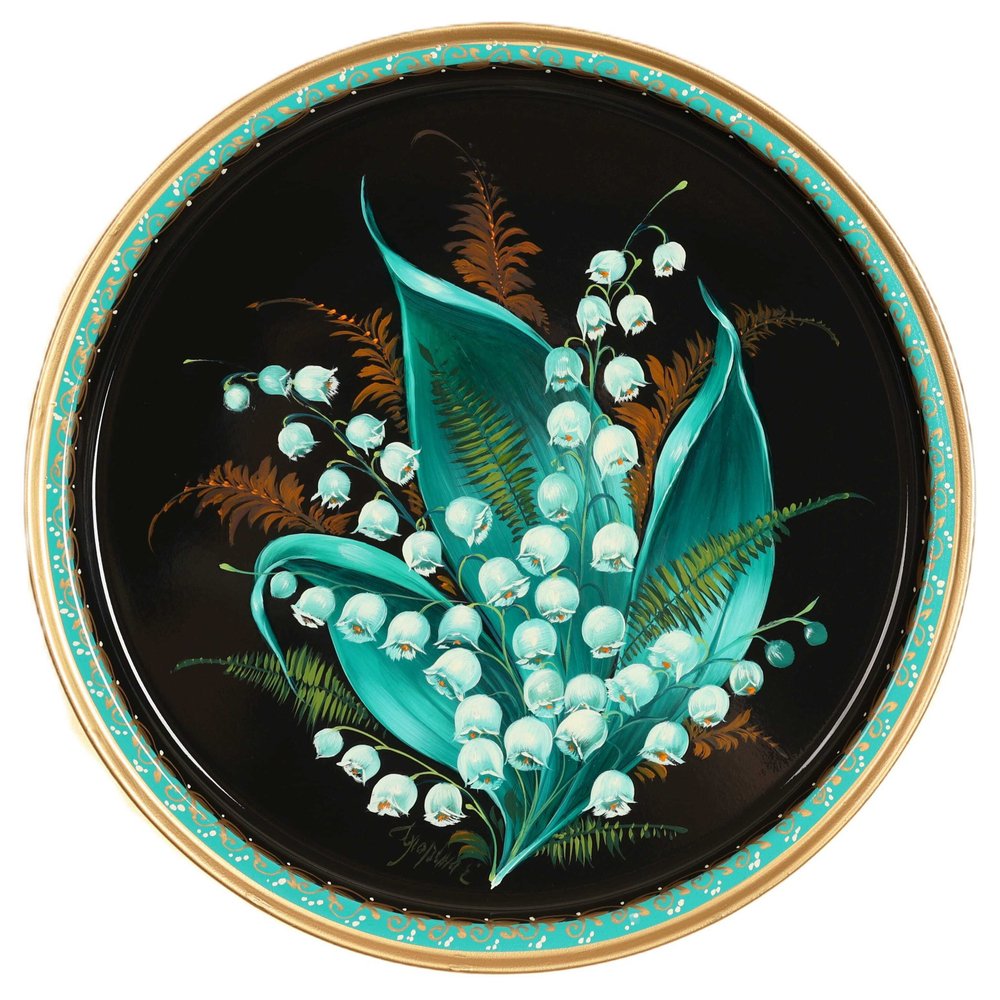 若斯托沃彩绘托盘 A9D271125105