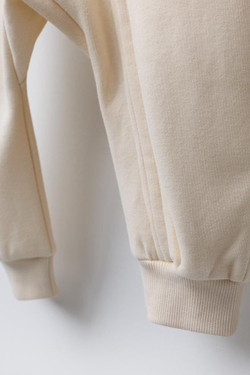 ZARA КОМБИНЕЗОН С КОНТРАСТНЫМИ ЦВЕТНЫМИ БЛОКАМИ, ОХРА