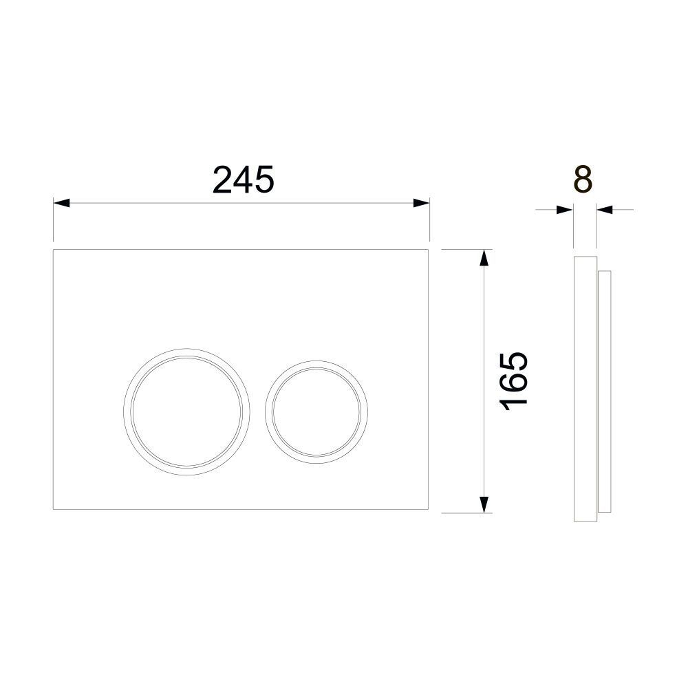 Инсталляция Tece Spring S401104 для унитаза, комплект застенный модуль с механической кнопкой TECEspring R черный матовый, шумоизоляция, крепления