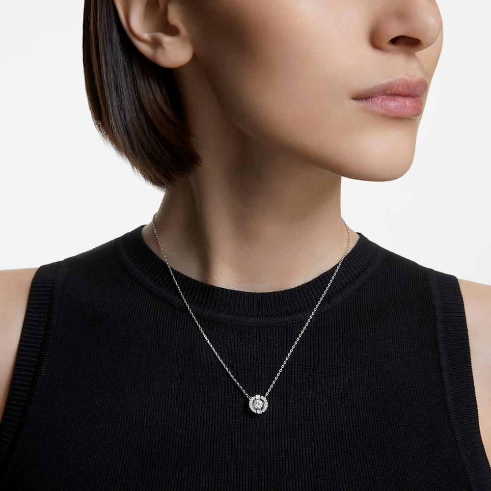 SPARKLING DC:NECKLACE CZWH/CRY/RHS 5286137